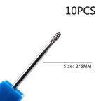 Professional Tungsten Carbide Nail Drill Bit Set