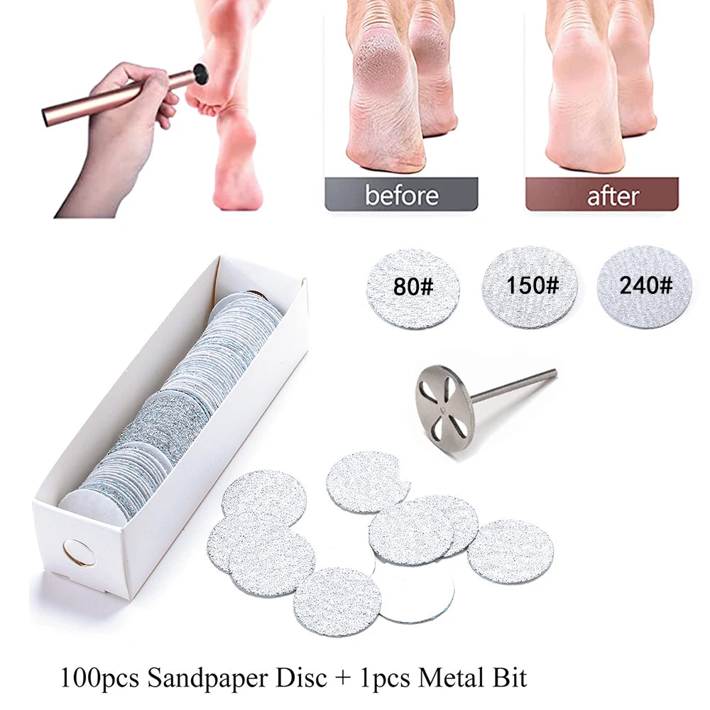 Professional Electric Foot Callus Remover Sandpaper Discs - 1