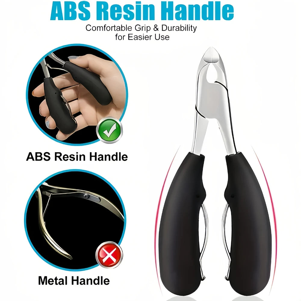 Heavy-Duty Stainless Steel Nail Trimmer for Thick Nails