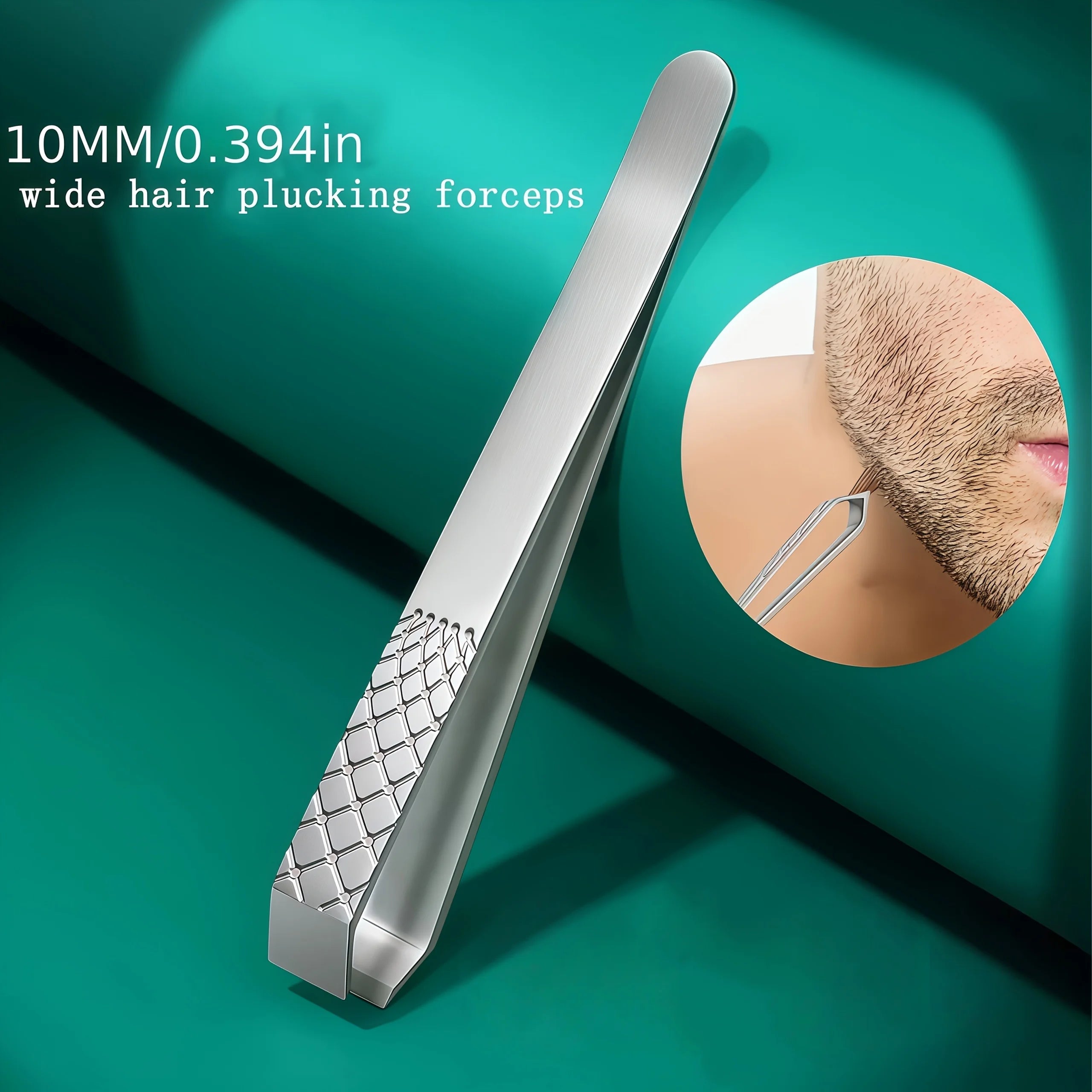 Wide-Opening Precision Hair Removal Tweezer - 3