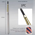 French Plaid Grid Nail Art Design Brush