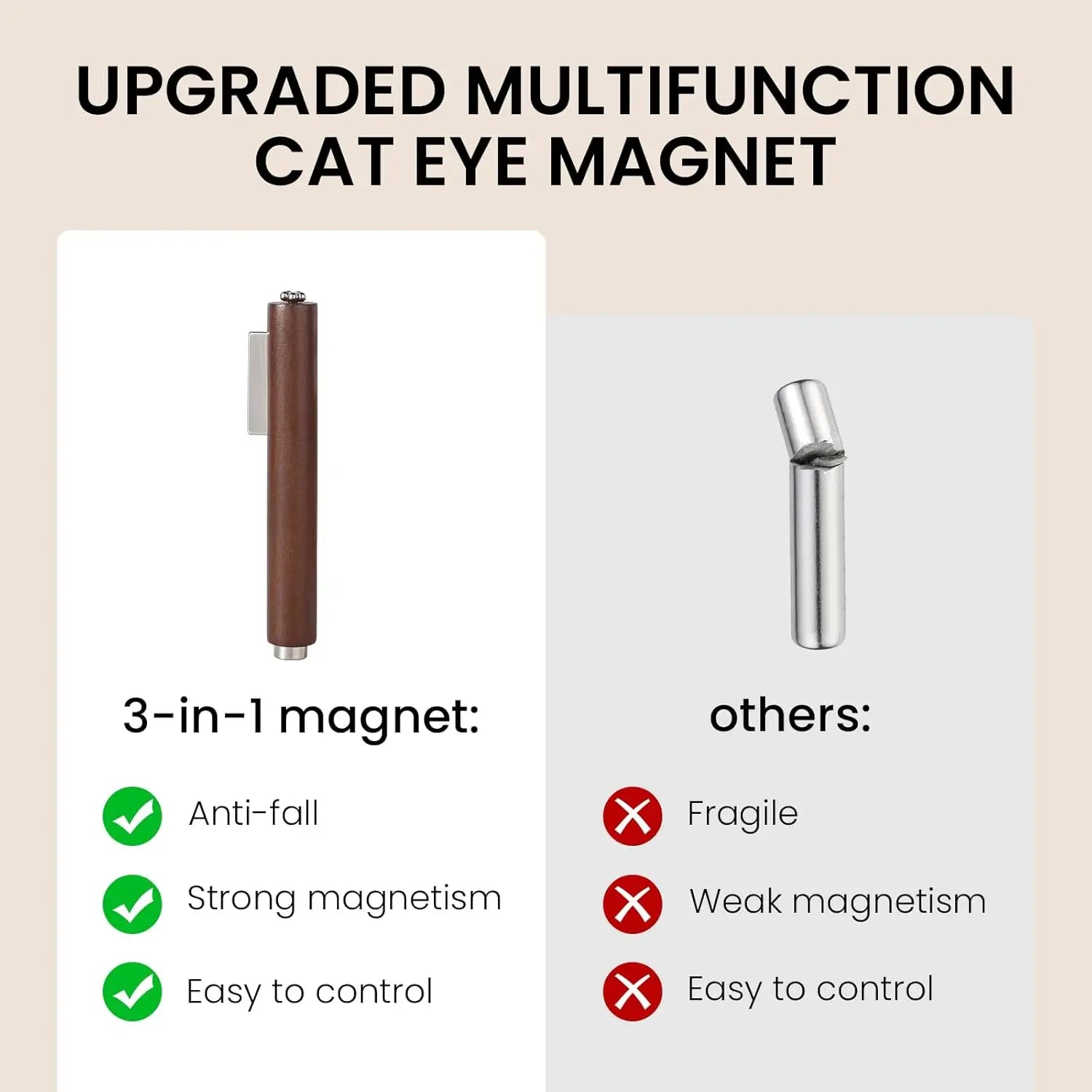 Professional Cat Eye Nail Art Magnet Set