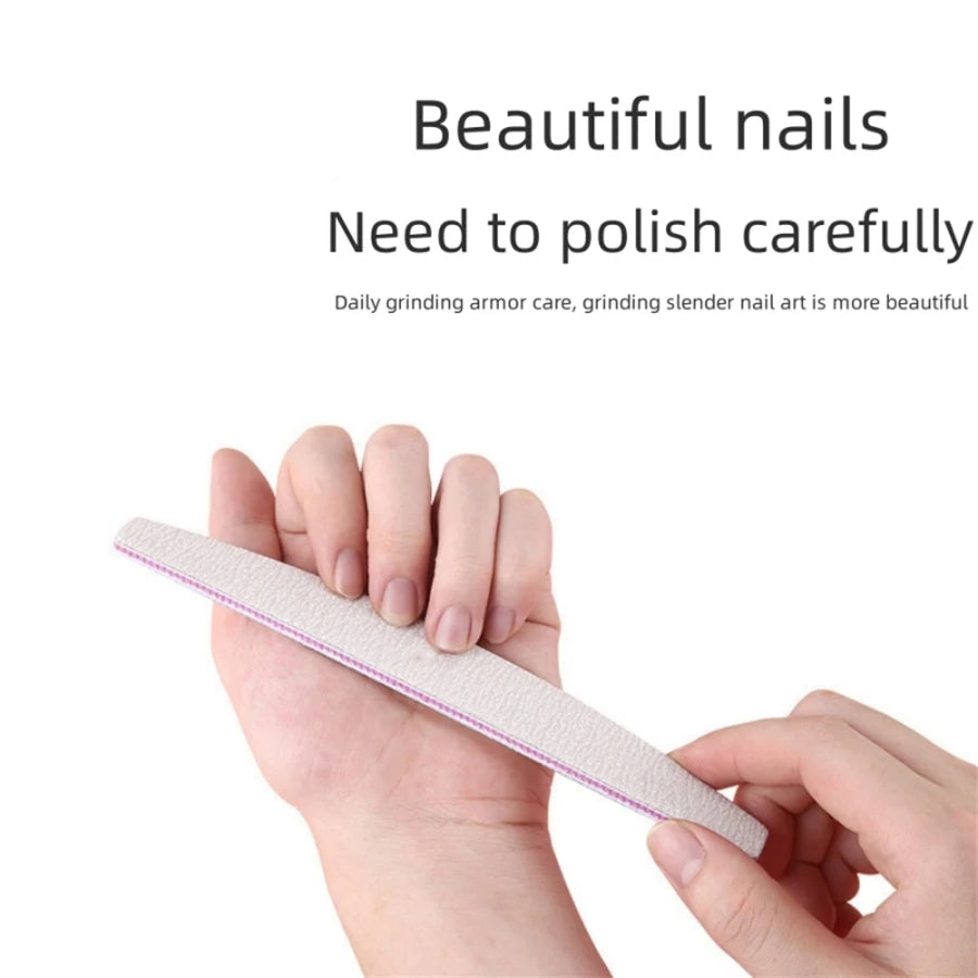 Professional Double-Sided Nail File for Manicures - 2