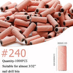 Electric Nail File Sanding Bands for Manicure and Pedicure