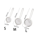 Stainless Steel Fine Mesh Kitchen Strainer Set