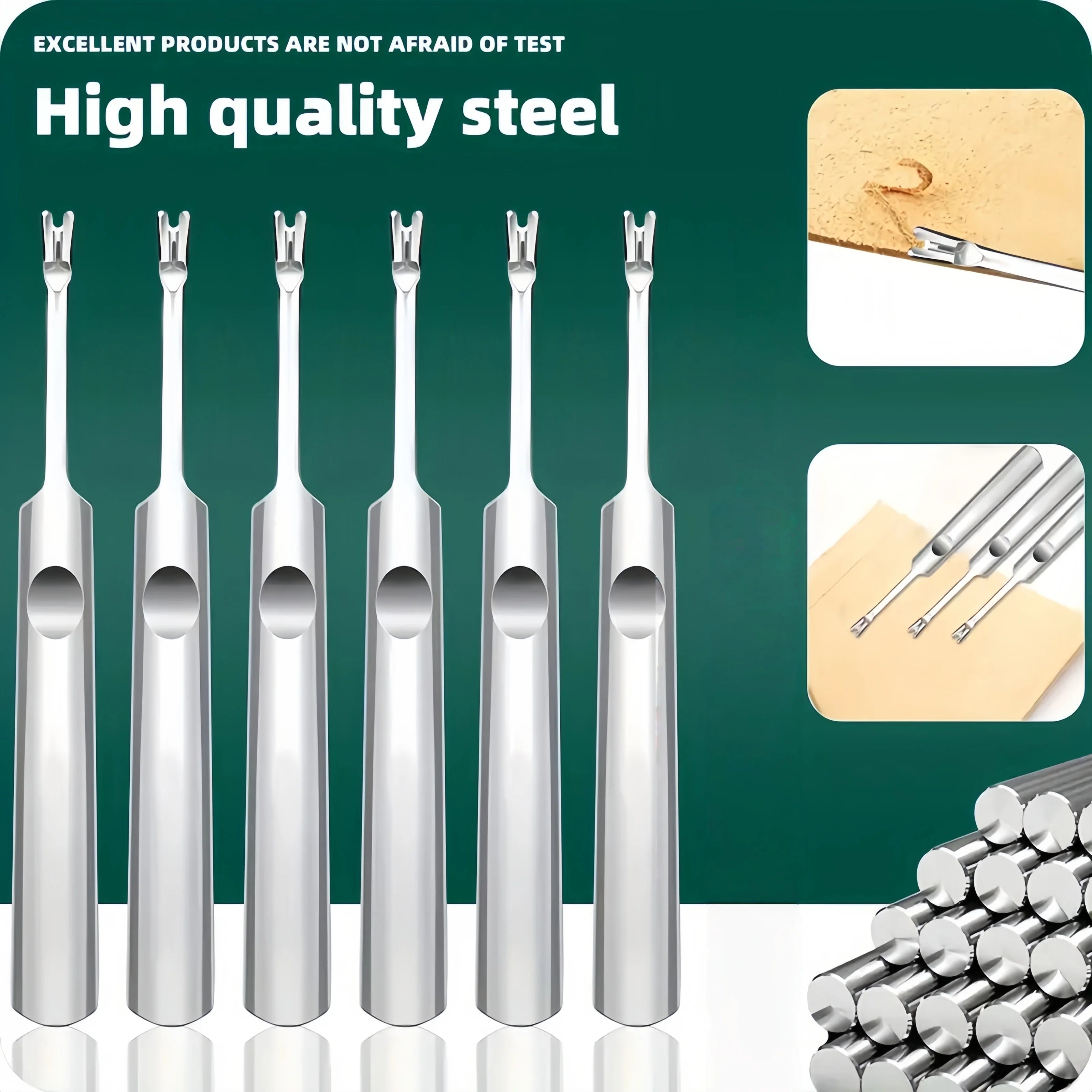Professional Stainless Steel U-Shaped Cuticle Pusher - 4