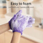 Reversible Exfoliating Shower Bath Gloves