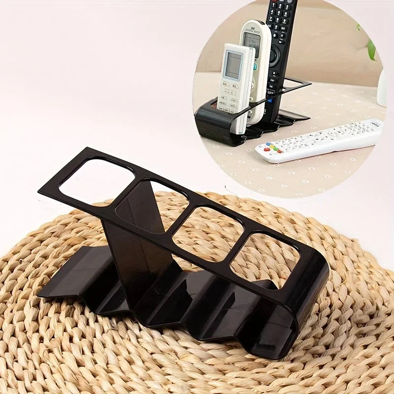 4-Slot Remote Control Organizer for Living Room