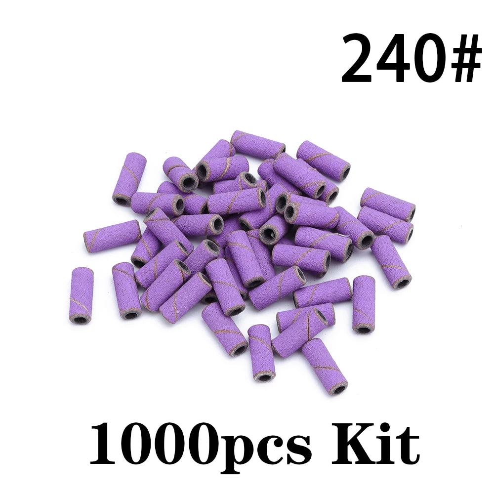 Electric Nail File Sanding Bands for Manicure and Pedicure