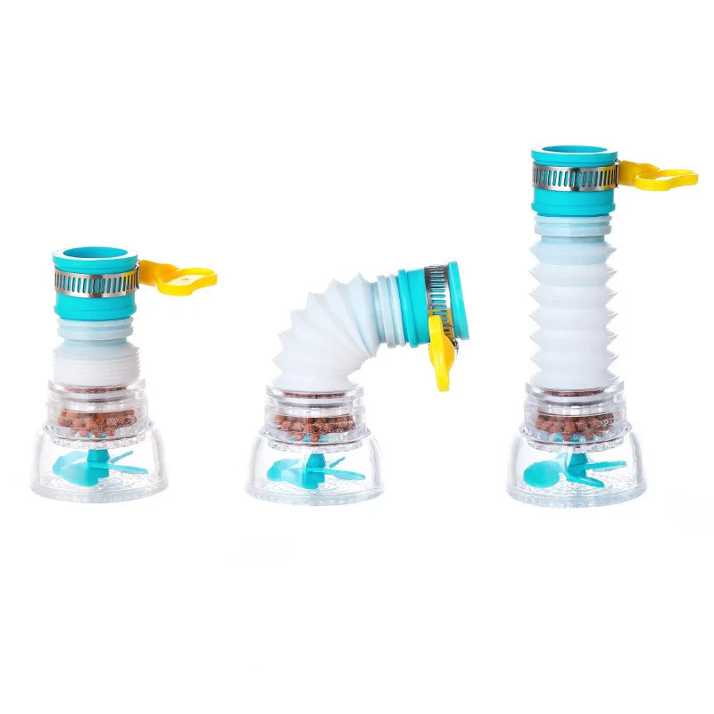 Retractable Kitchen Faucet Water Filter Sprayer