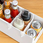 Adjustable Refrigerator Shelf Organizer Dividers