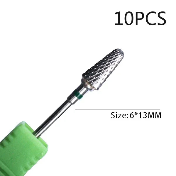 Professional Tungsten Carbide Nail Drill Bit Set