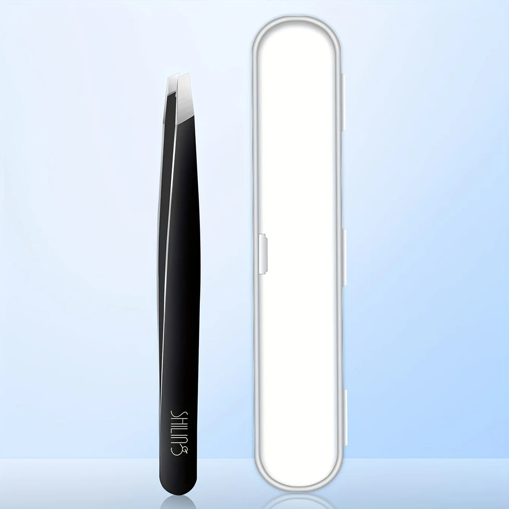 Precision Slant-Tip Eyebrow Tweezers