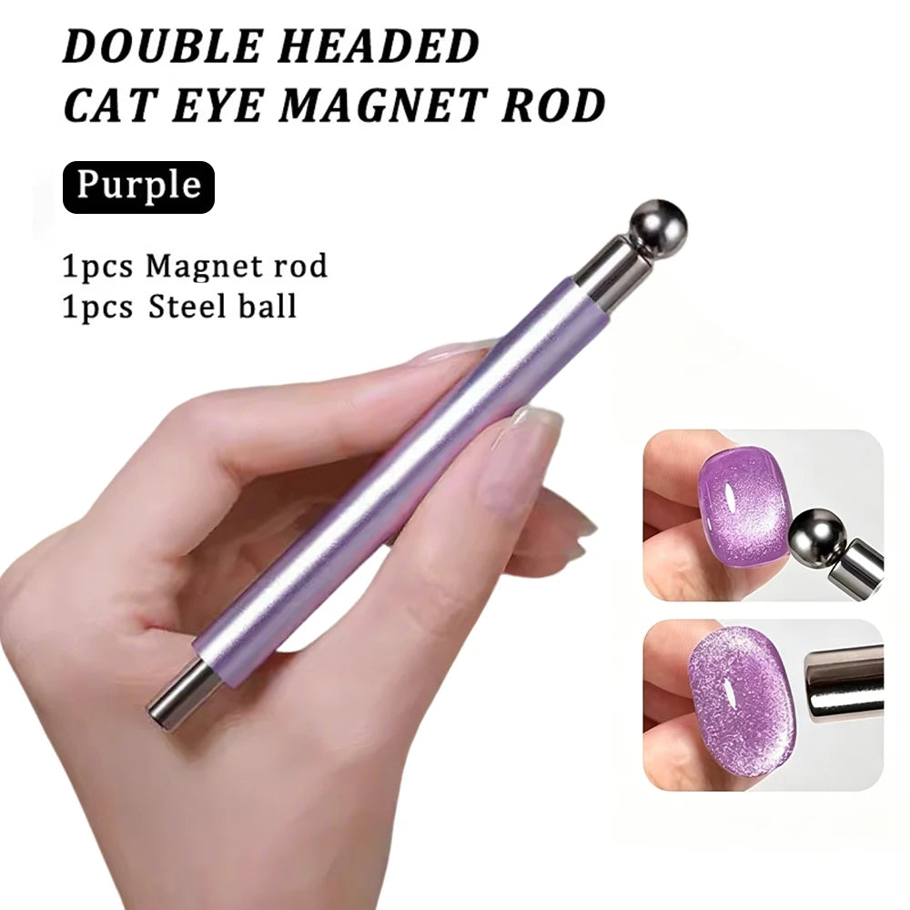 Professional Magnetic Nail Art Tool Set for Cat Eye Polish - 13