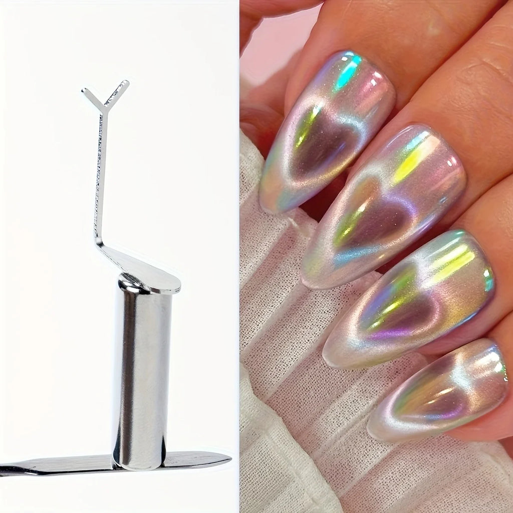 Magnetic Heart Shape Nail Art Tool for Cat Eye Polish