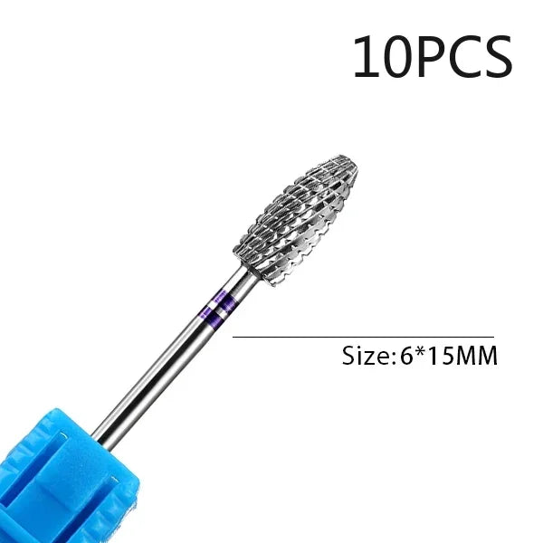 Professional Tungsten Carbide Nail Drill Bit Set - 82