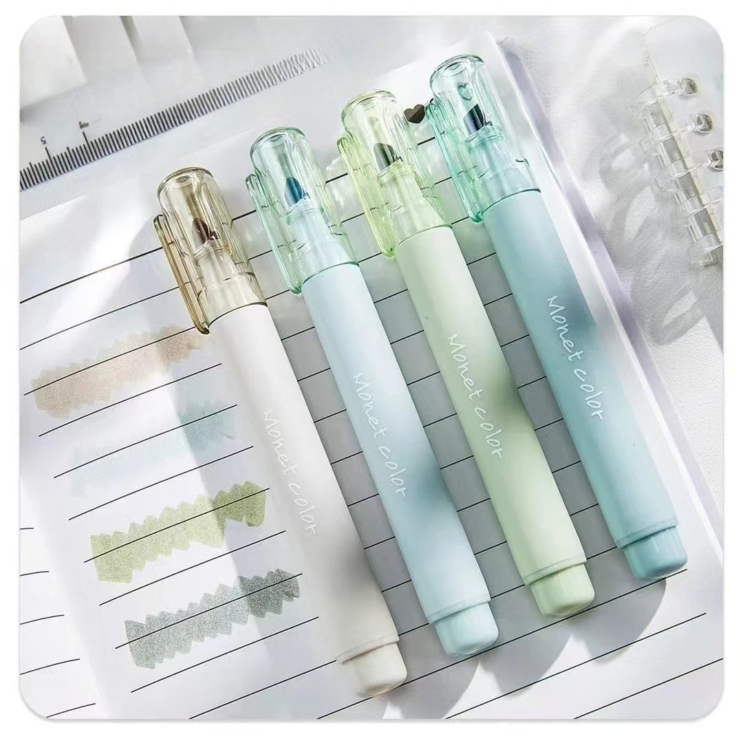 Soft-Touch Pastel Gel Highlighter Pens - 13