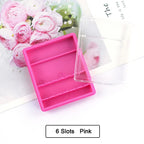 Clear Nail Drill Bit Storage Case