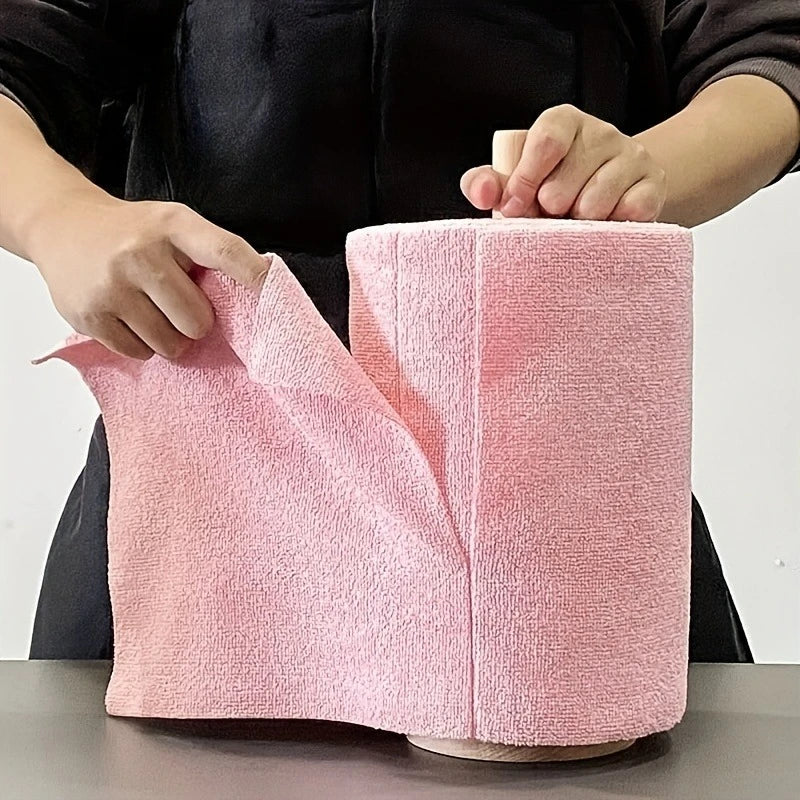 Reusable Washable Kitchen Cleaning Cloth Roll - 1