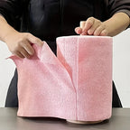 Reusable Washable Kitchen Cleaning Cloth Roll