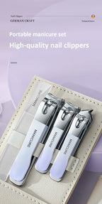 Professional Stainless Steel Manicure and Pedicure Grooming Set