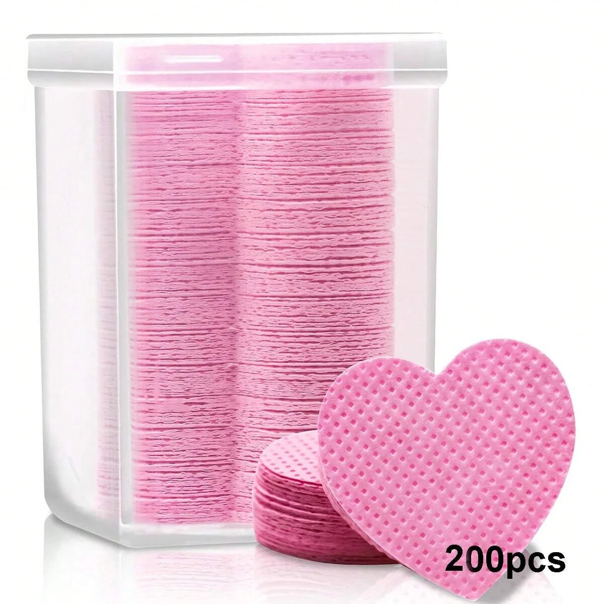 Lint-Free Heart Nail and Lash Cleaning Wipes - 7