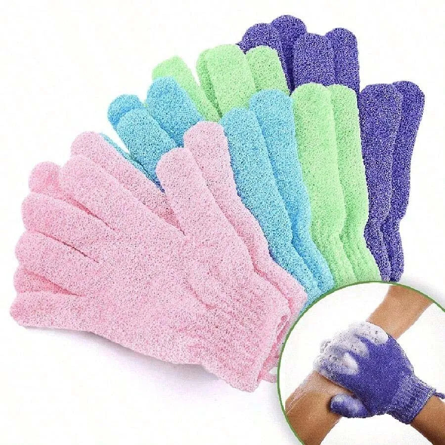 Reversible Exfoliating Shower Bath Gloves