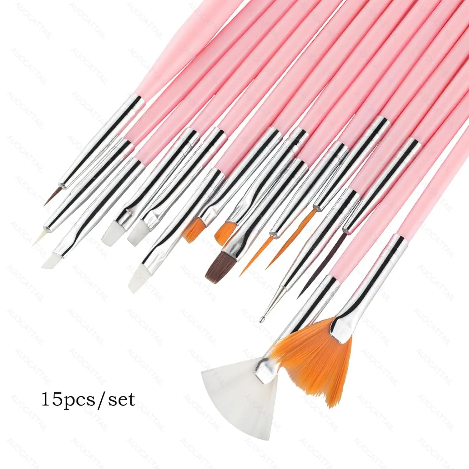 Professional Nail Art Brush Set for Manicure Designs - 7