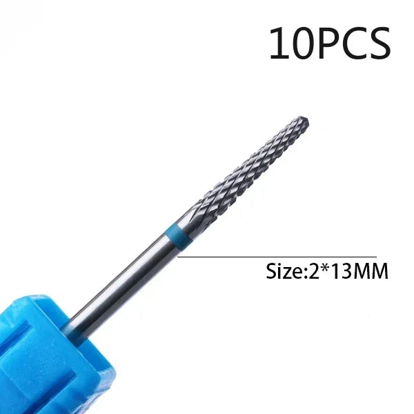 Professional Tungsten Carbide Nail Drill Bit Set - 58