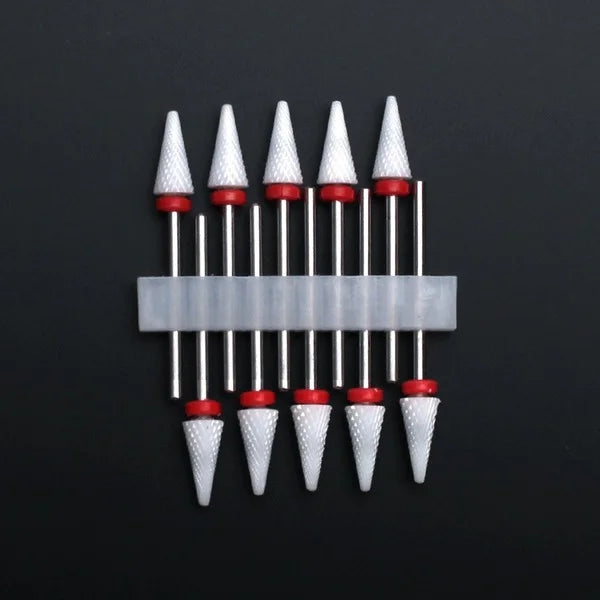 Ceramic Nail Drill Bit Set for Manicure and Pedicure