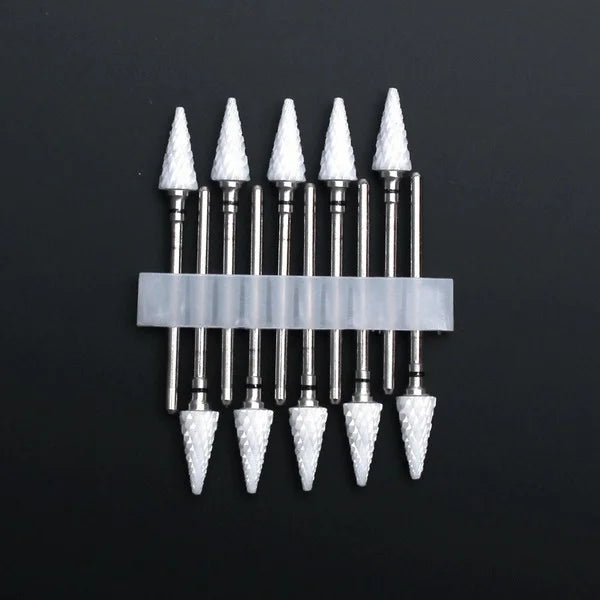 Ceramic Nail Drill Bit Set for Manicure and Pedicure