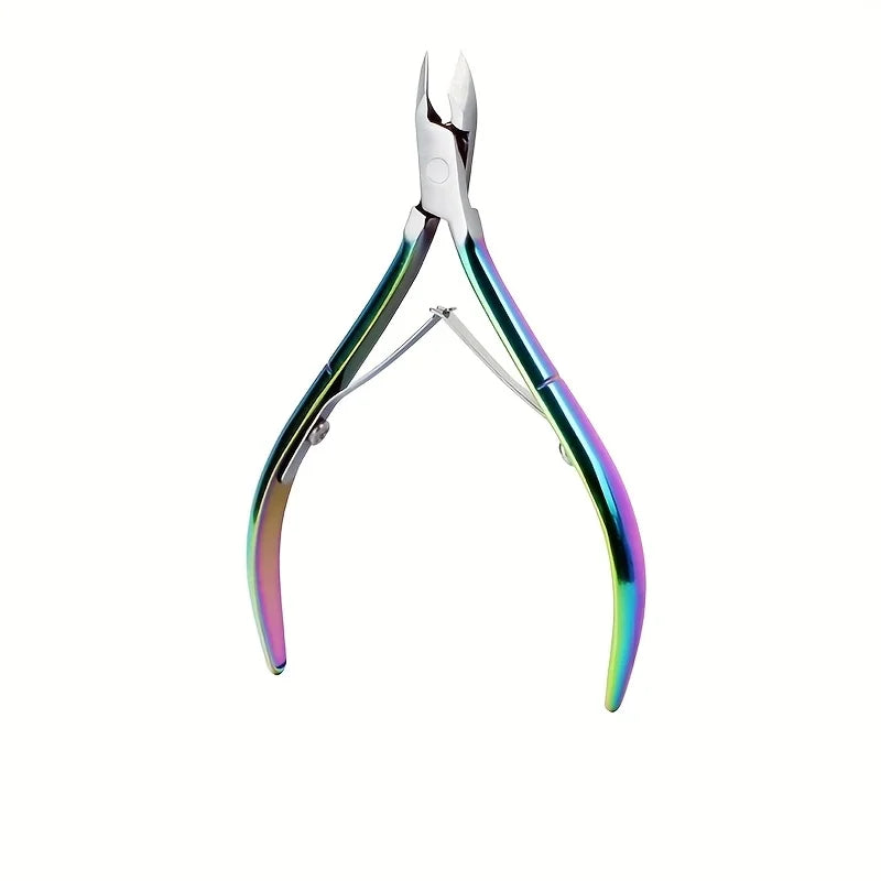Professional Rainbow Stainless Steel Cuticle Nipper