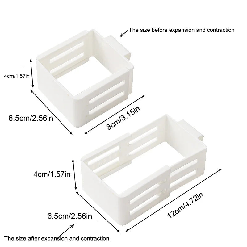 Adjustable Fridge Side Door Organizer