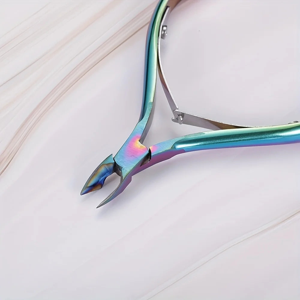 Professional Rainbow Stainless Steel Cuticle Nipper