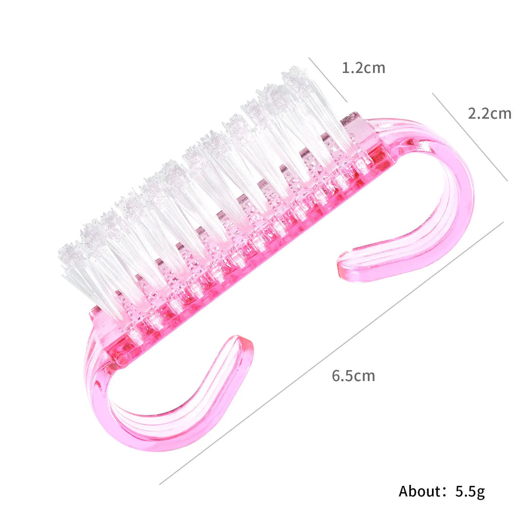 Ergonomic Nail Cleaning Brush for Manicure and Hand Care