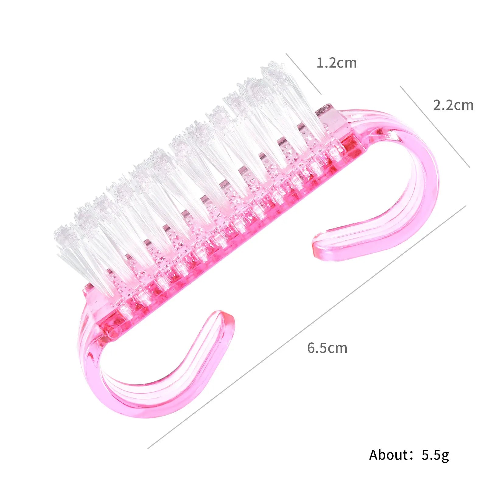 Ergonomic Nail Cleaning Brush for Manicure and Hand Care