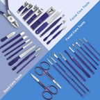 Professional Stainless Steel Manicure and Pedicure Grooming Set