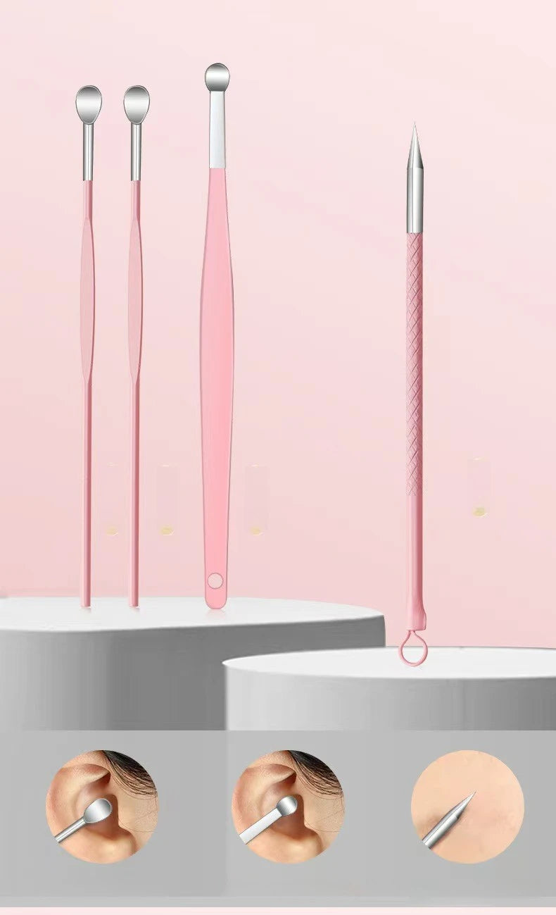 Professional Stainless Steel Manicure Grooming Set