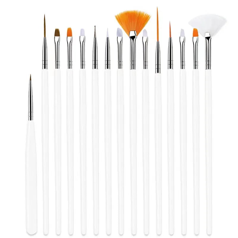 Professional Nail Art Brush Set for Manicure Designs