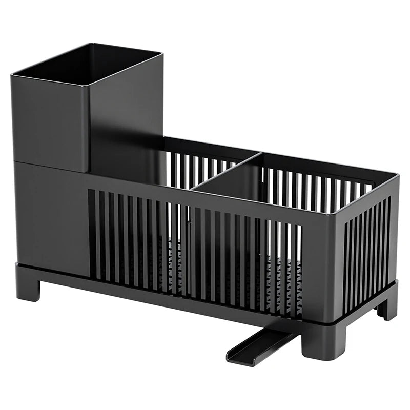 Compact Kitchen Sink Organizer and Drying Rack