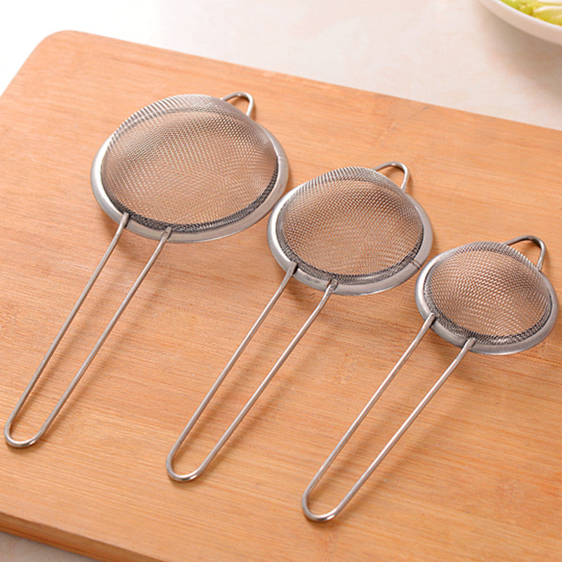 Stainless Steel Fine Mesh Kitchen Strainer Set