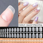 Matte Soft Gel Press-On Nail Tips