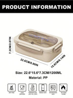 Leakproof 4-Compartment Bento Lunch Box