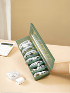 Desktop Cable and Charger Organizer Box