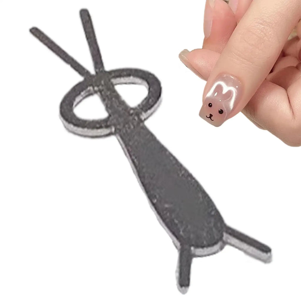 Rabbit Shape Cat Eye Nail Art Magnet Tool