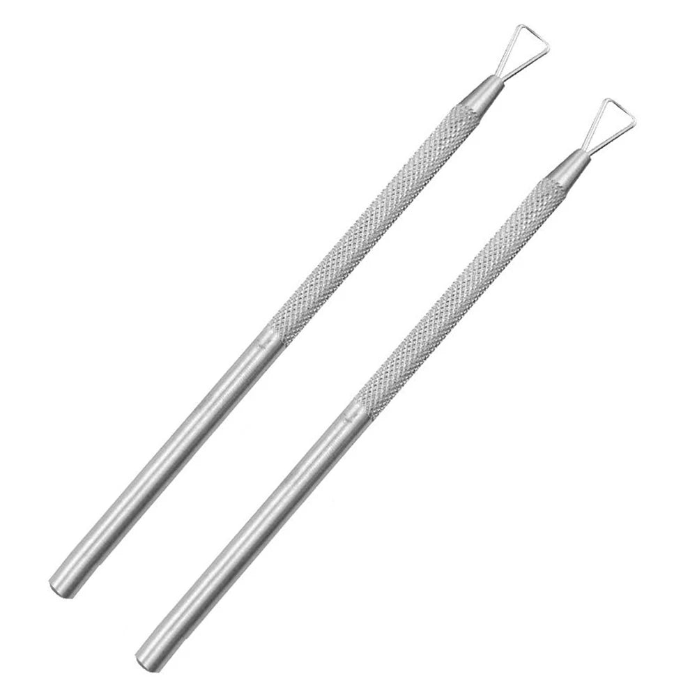 Stainless Steel Gel Nail Polish and Cuticle Remover Tool - 15