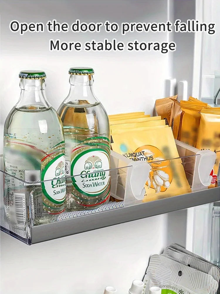 Adjustable Refrigerator Shelf Organizer Dividers - 13