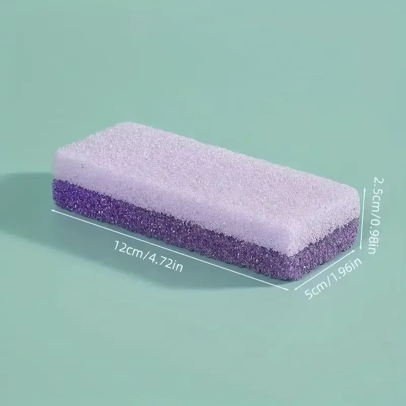 Dual-Sided Foot Exfoliating Pumice Stone for Smooth Heels