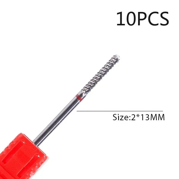 Professional Tungsten Carbide Nail Drill Bit Set