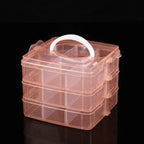 3-Tier Stackable Storage Organizer for Crafts and Jewelry